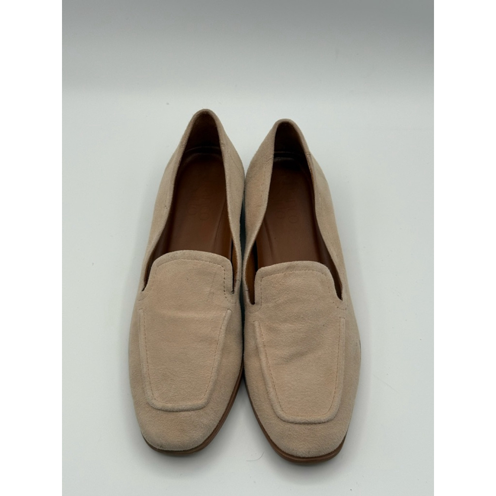 Franco Sarto Beige Suede Loafers Women’s Size 7 – Classic Slip-on - Picture 2 of 10